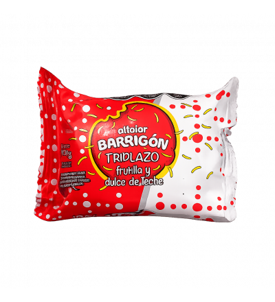 ALFAJOR BARRIGON MEGA FRUTILLA 100 GR