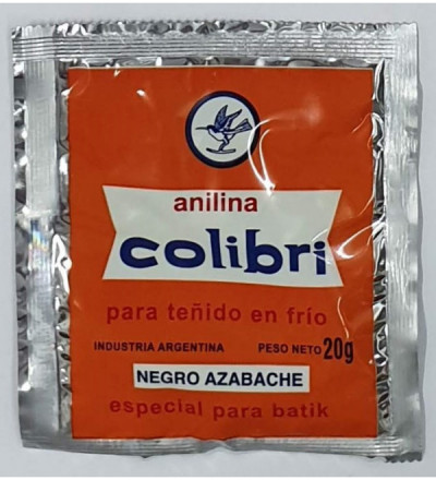 ANILINA COLIBRI EN FRIO NEGRO