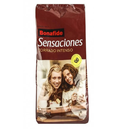Cafe Molido Bonafide Sensaciones Torrado Intenso 1 kg