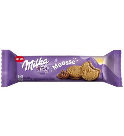 GALLETAS MILKA MOUSSE 116 G