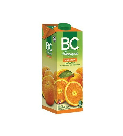 JUGO BC 1 LT. NARANJA  /