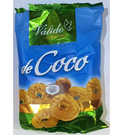 GALLETAS COCO VALIDO 450 GR