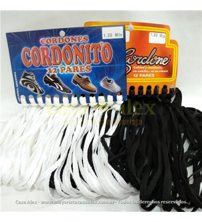 CORDON 80 CM X12U.GRUESO/CHATO