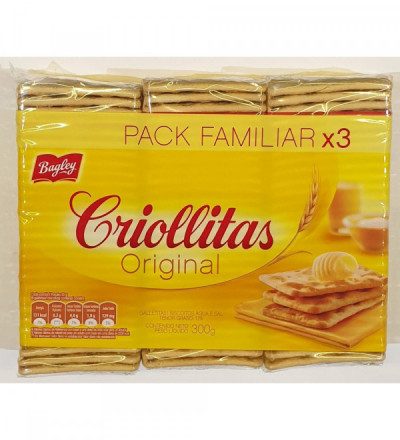 CRIOLLITAS X 3  100 GR.