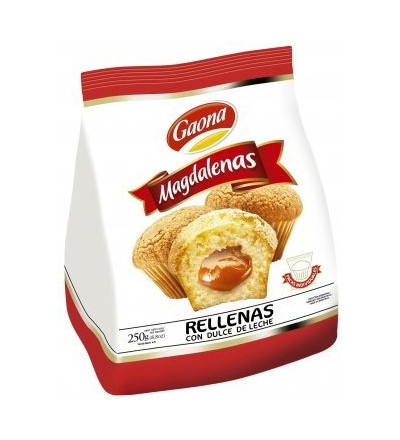 MAGDALENAS GAONA DULCE DE LECHE