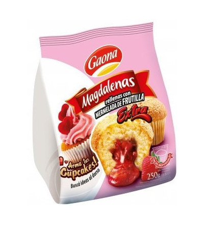 MAGDALENAS GAONA FRUTILLA