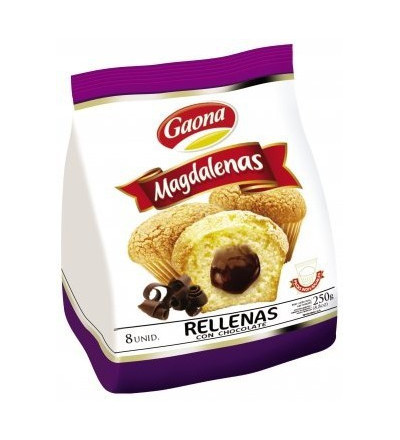 MAGDALENAS GAONA CHOCOLATE