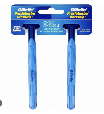 PRESTOBARBA ULTRA AZUL