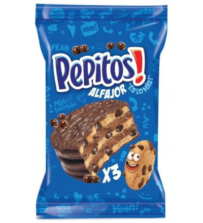 ALFAJOR PEPITOS TRIPLE