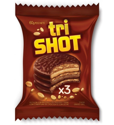 ALFAJOR SHOT TRIPLE  *C/U