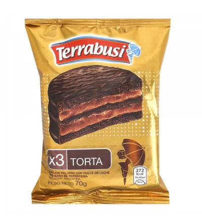 ALFAJOR TERRABUSI TORTA *C/U