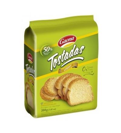 TOSTADAS LIGHT GAONA