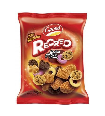 GALLETITAS RECREO SURTIDO GAONA 350 GR
