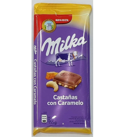 MILKA 155 GR CASTAÑAS C/CARAM
