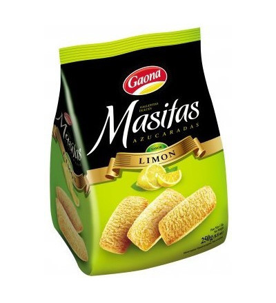 MASITAS GAONA LIMON 250 GR