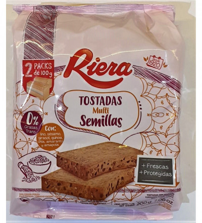 TOSTADA RIERA INTEGRALES 200G