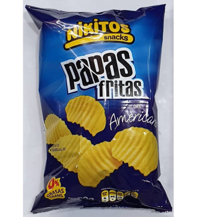 PAPAS FRITAS NIKITOS CORTE AMERICANO X 70 GR
